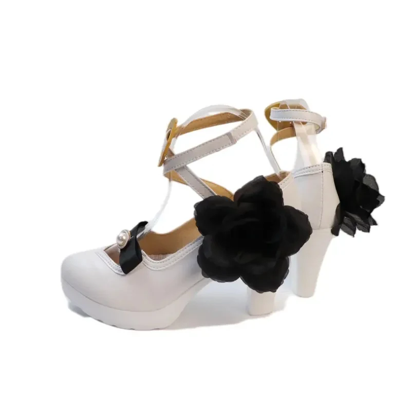 bottes-de-cosplay-constance-the-dahlia-impact-honkai-star-rail-pour-jeu-accessoires-de-costume-d'halloween