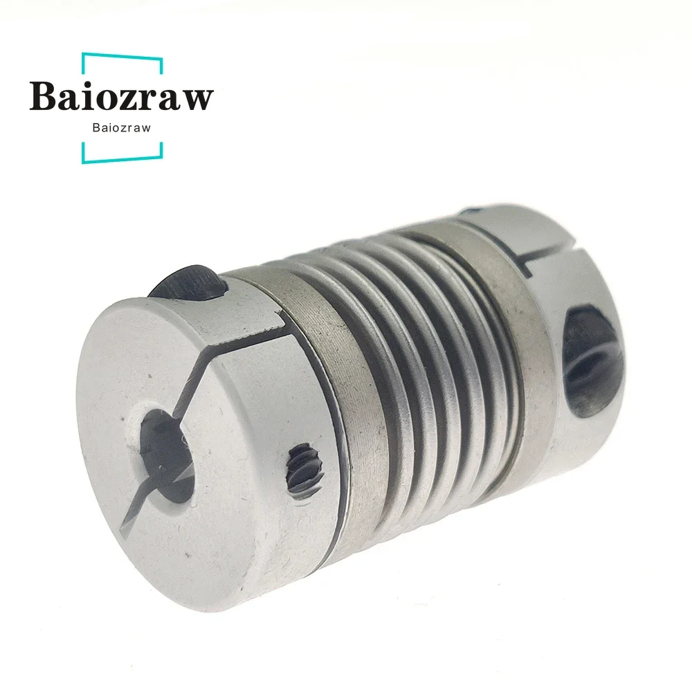 

Baiozraw 1PCS Corrugated Coupling D16L28 5mm CNC Aluminium Alloy for Gasherbrum Annex K3 3D Printer