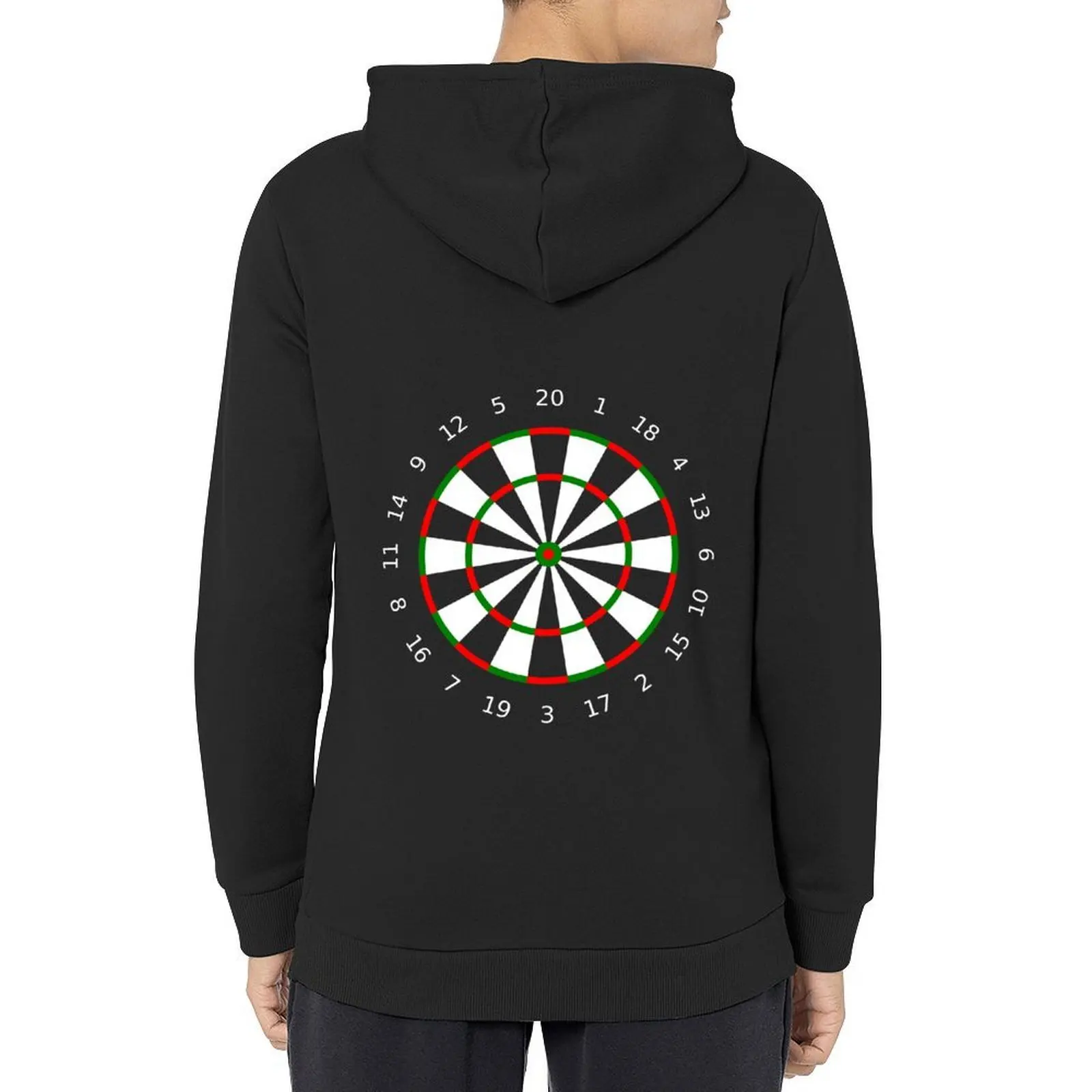 

dart board black Hoodie autumn new products autumn jacket men men wear graphic t shirts men man hoodie