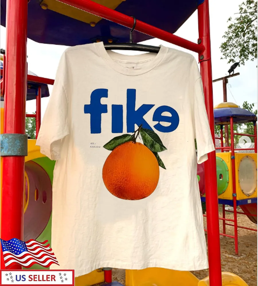 New Dominic Fike Orange Cotton T Shirt Full Size S-5XL