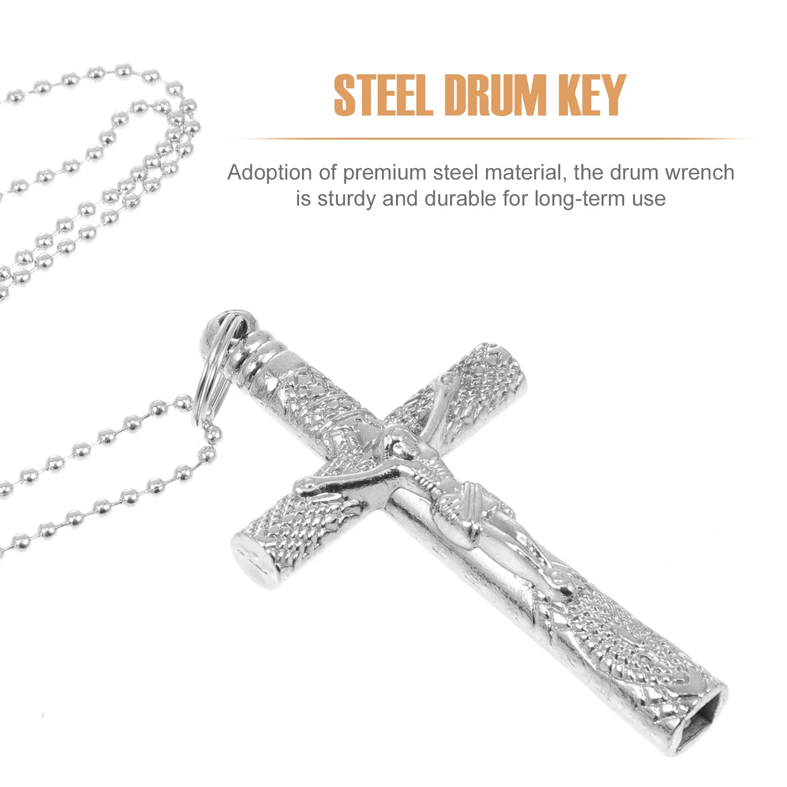 

Steel Key Drum Tuning Wrench Percussion Instrument Part For Adjustable Drum Set Silver Instrument Tool Percussion Key Accessory