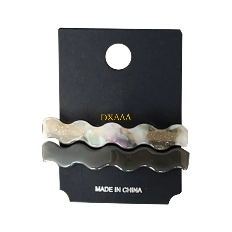 DXAA Practical Acetate Hair Clip Stylish Design Hair Accessories Hairpin Holds Hair Firmly For Casual Or Prom Occasion