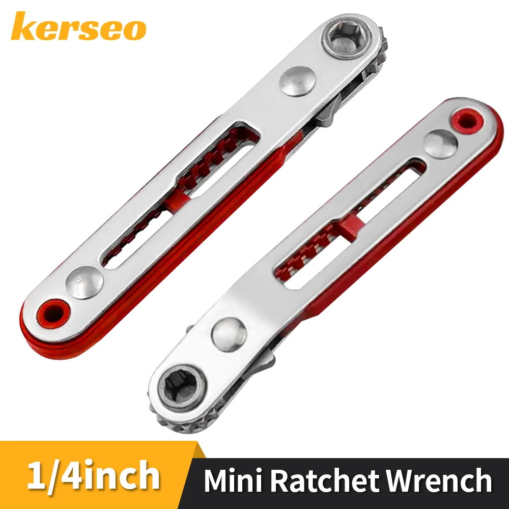 Multi-functional Two-way Forward and Reverse Ratchet Screwdriver Elbow Flat Head Wrench Driver Cross Slotted Screwdriver Tool