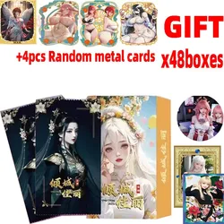 Wholesale 12/24/48boxes Goddess Story  Cards Allure Beauties Booster Box Anime  Acg Waifu Card  Toys Birthday Present