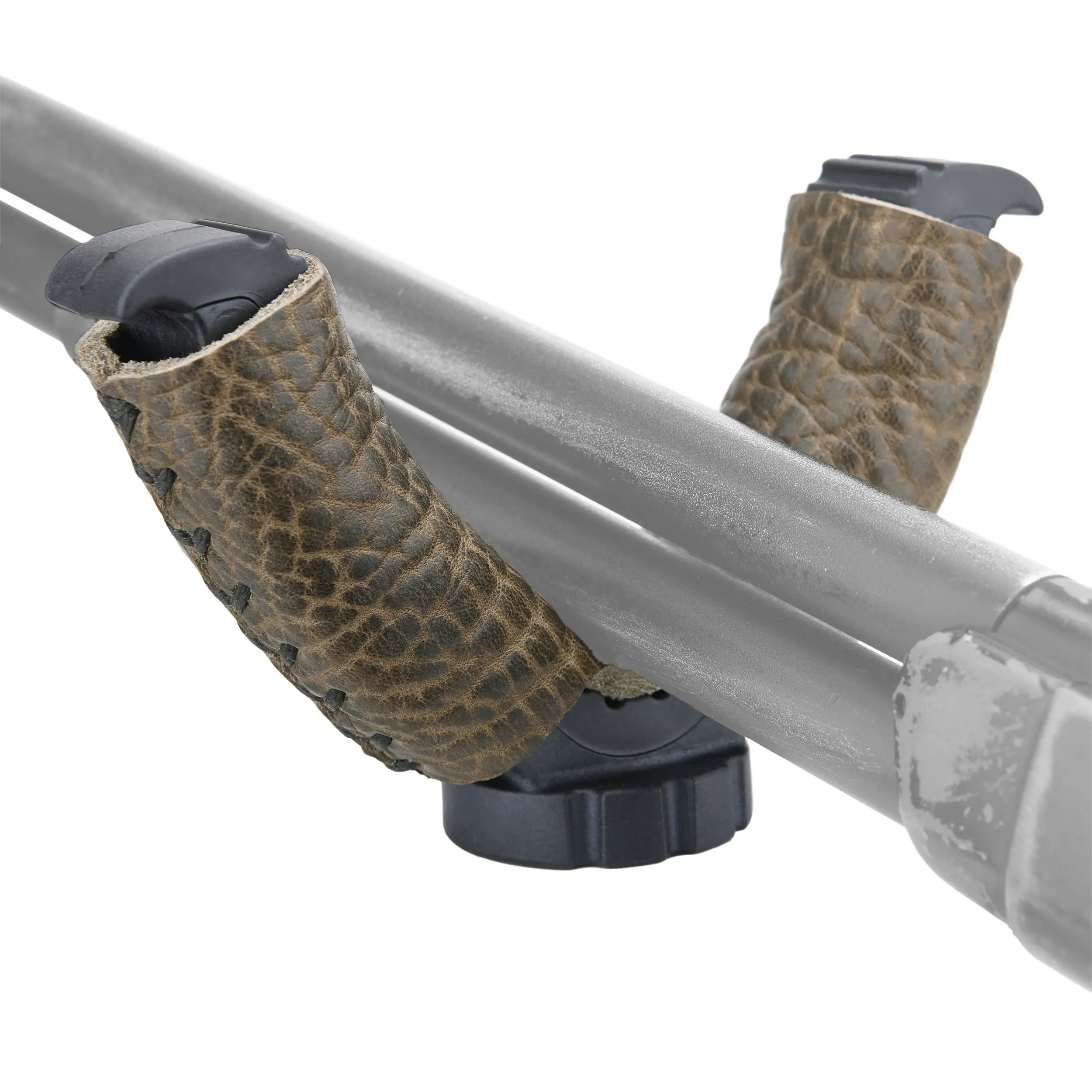 

Shooting V-Yoke Gun Rest Stick Plastic Tripod Monopod Mount with Leather Wrapr 1/4-inch Standard