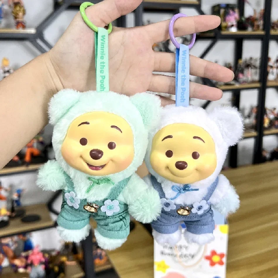 ตุ๊กตาหมีพูห์ ดิสนีย์ ซีรีส์ปาร์ตี้ซนๆ แบบกล่องสุ่ม ของเล่นตุ๊กตา จี้ห้อยตกแต่ง ขายดี