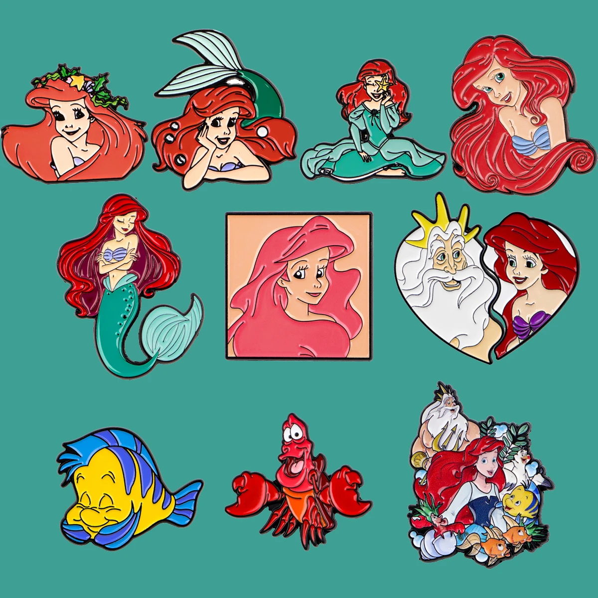 Graziose spille smaltate a tema ragazza, principessa e cartoni animati, spille per abbigliamento e zaini, distintivi da risvolto a tema film, accessori di moda e regali