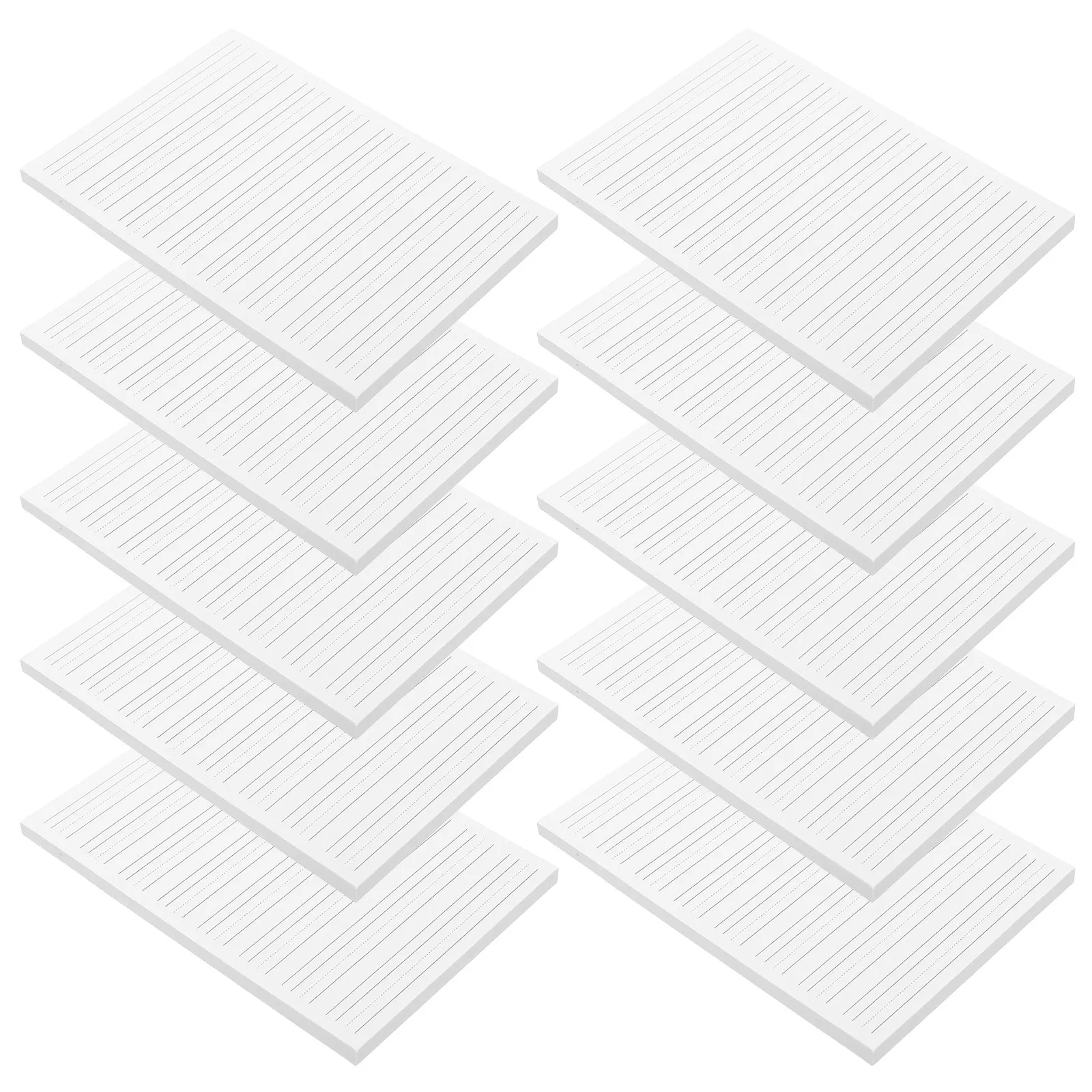 10Pcs Handwriting Practice Book For Preschool Writing Practice Learning English Notebooks Exercise Paper