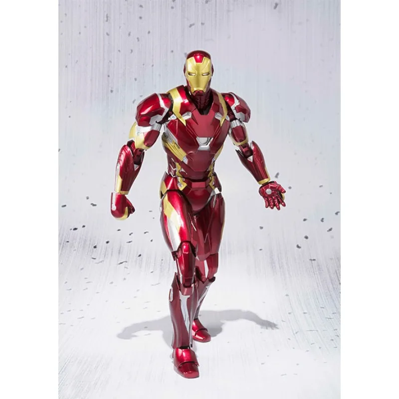 SHF Captain America 3 Civil War Iron Man MK46 action figure model ornaments