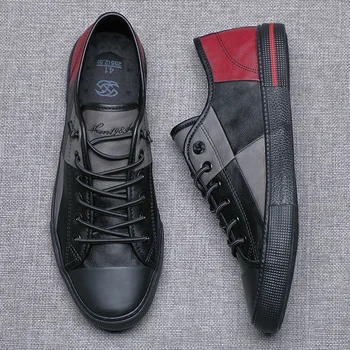 2023 Elastic Band Men's Sneaker Shoes Autumn New Youth Trend Mixed Colors Loafers Spring Pu Surface Designer Flats B218060