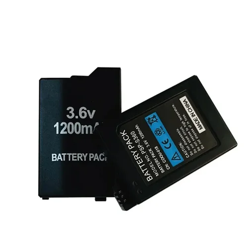 Imagen 2 del producto Paquete de batería recargable de iones de litio de 3,6 V y 1200mAh para Sony PSP2000 PSP3000 PSP 2000 3000, baterías de repuesto para mando de consola