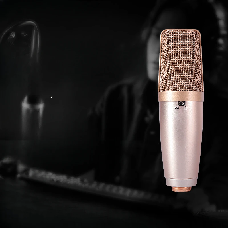 K singing live broadcast special condenser microphone recording microphone universal K song universal