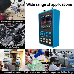 Digital Mini Handheld Oscilloscope 500M Sampling Rate Dual Channel Storage Oscilloscope Kit 28inch Large Screen Car Repair Tool