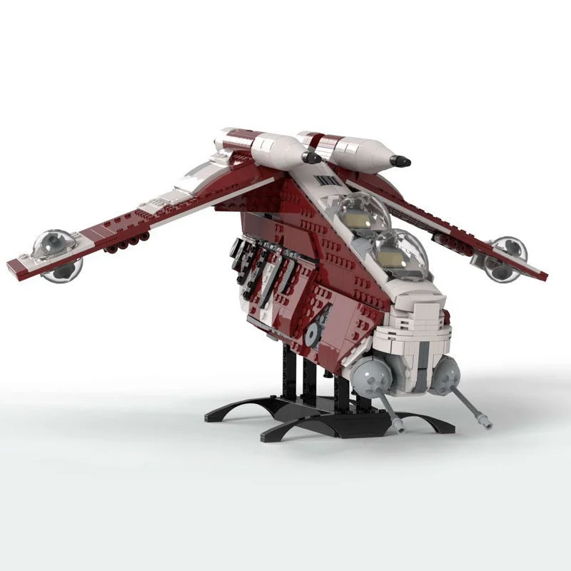 1255 قطعة MOC جمهورية حربية Coruscant الحرس نموذج بناء لعبة كتل العمارة لتقوم بها بنفسك الإبداعية هدايا عيد الميلاد فكرة الطوب #3