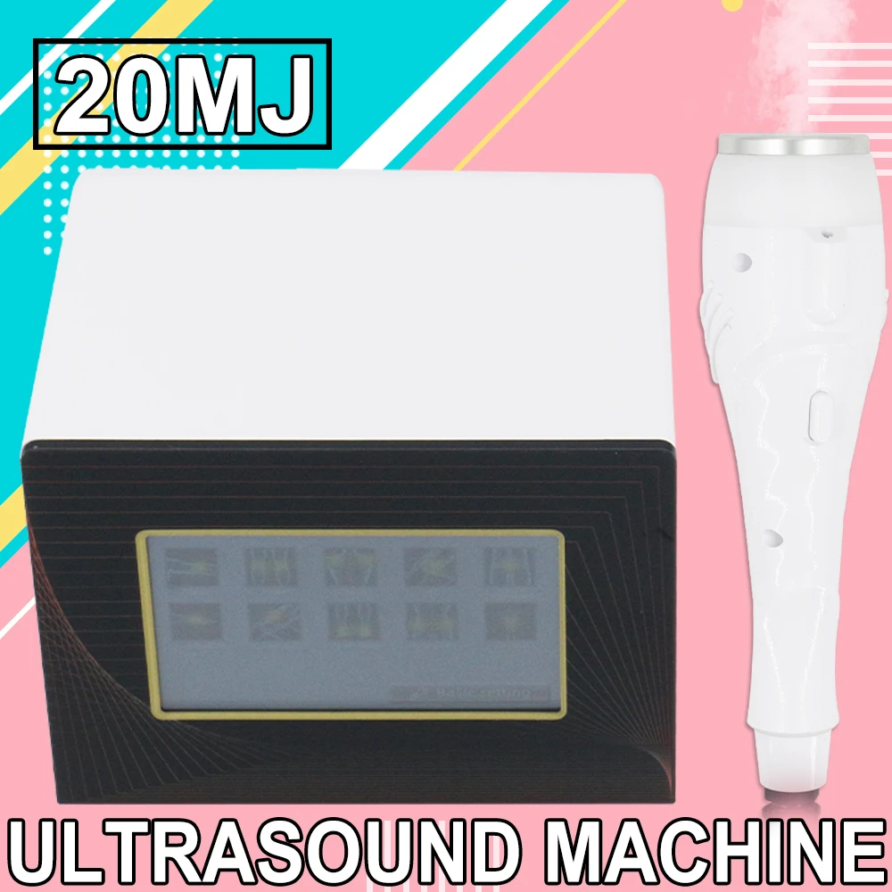 Physiotherapy Ultrasonic Instrument Health Care 20MJ For Relieving Muscle Pain Body Massage 1Mhz Ultrasonic Therapeutic Massager