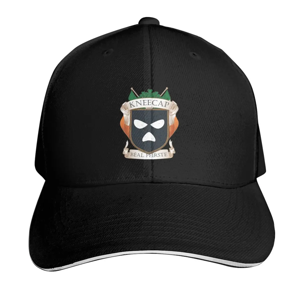 Kneecap Beal Feirste Belfast Gaeilge Crest Cap Fashion Casual Baseball Caps Adjustable Hat Hip Hop Summer Unisex Baseball Hats