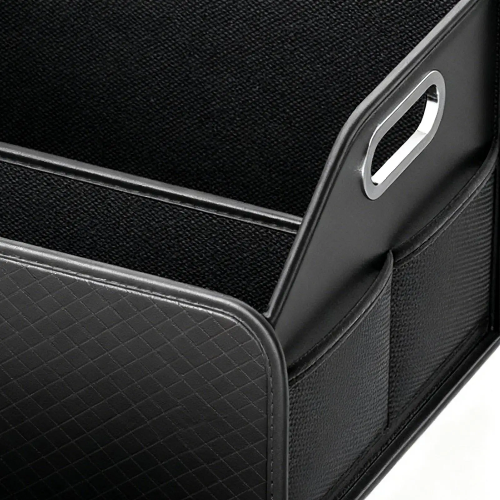 

Органайзер в багажник для внедорожника, большая вместительная коробка с несколькими отделениями, большой органайзер для багажника, автомобильный ящик для хранения внедорожника, седана, автомобильной промышленности