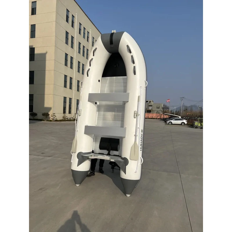 

.Inflatle Airdeck Drop Fishing Rcue Rubber Boat