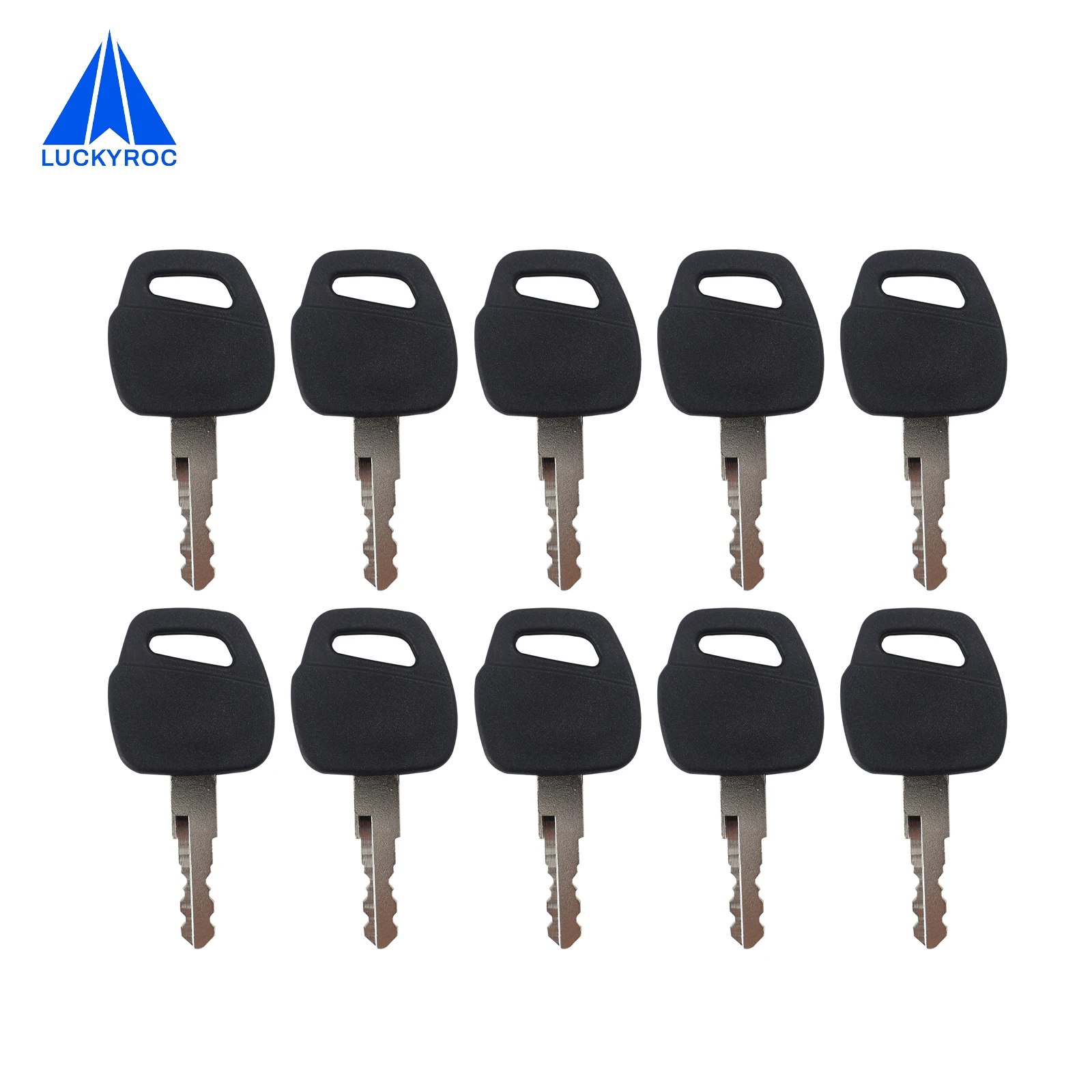 LUCKYROC Forklift Parts Key 10 Pcs 0009730418 0009701307 Compatible with Linde 391-02 392-02 393-02 394-02 396-02 396-03
