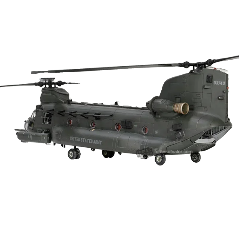 New DieCast 1:72 Scale USA MH47G MH-47G CH-47 Chinook Twin-rotor Heavy Helicopter Alloy Aircraft Model Military Collection Toy