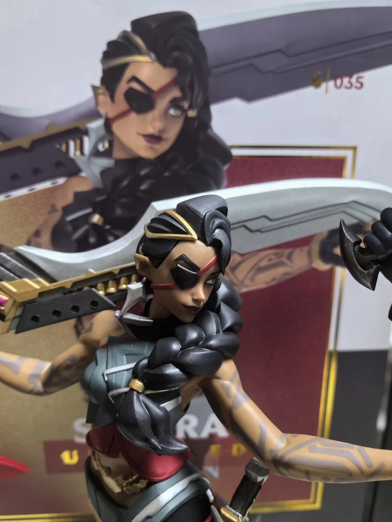 متوفر في المخزون الأصلي جامعة الأساطير الصحراء روز ساميرا عمل أنيمي الشكل تحصيل نموذج دمية تمثال حلية