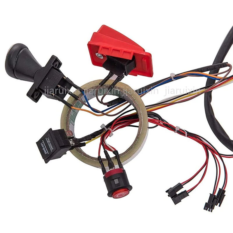 24V Children Electric Car DIY Modified Wires and Switch Kit,with Remote Control Self-Made Baby Electric Ride On Car Accessories