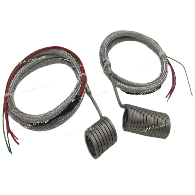 Cross Section 3×3mm Electric Hot Runner Heater Coil – Dia.16×70mm Heating Element, 220V 500-600W