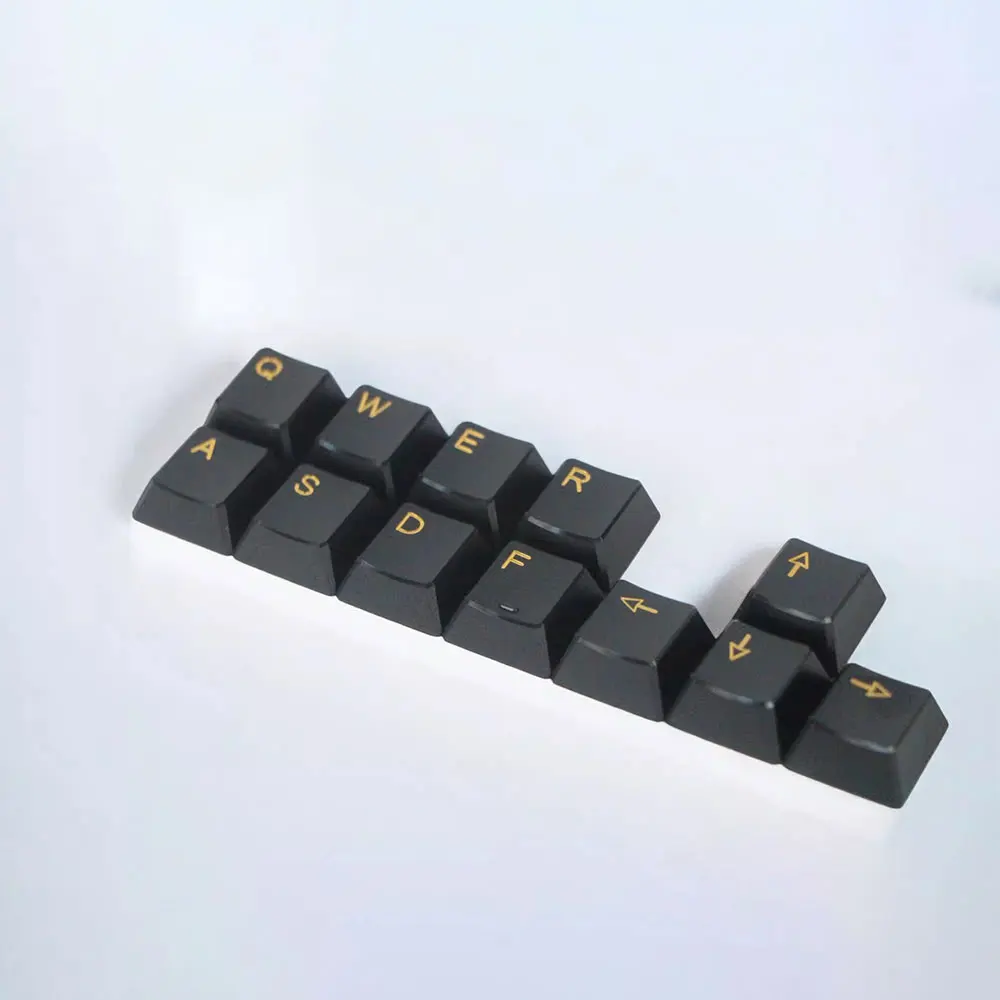 Aluminum Alloy Keycaps Cherry Height Opaque Keycaps  High Gloss Characters High Gloss Edges Personalized Metal Keycaps