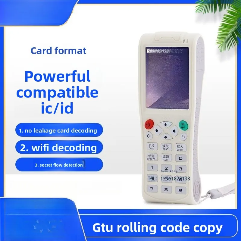 

Chinese and English 8Pro Access Control Card Reader RFID Copy ICID Property Elevator Wifi Reader