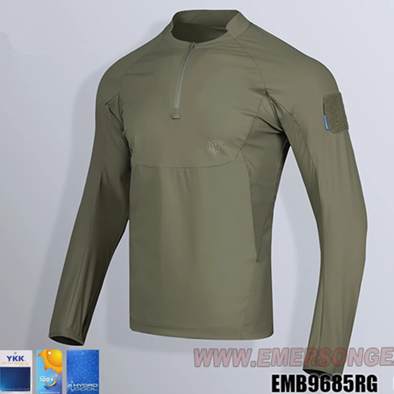Emersongear Hunter Camiseta táctica manga larga UPF100+ solar