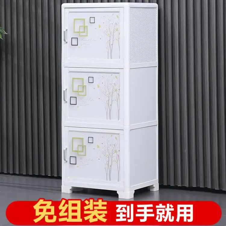 Cabinets, side cabinets, storage lockers, multi-functional aluminum alloy, kitchen, household simplicity