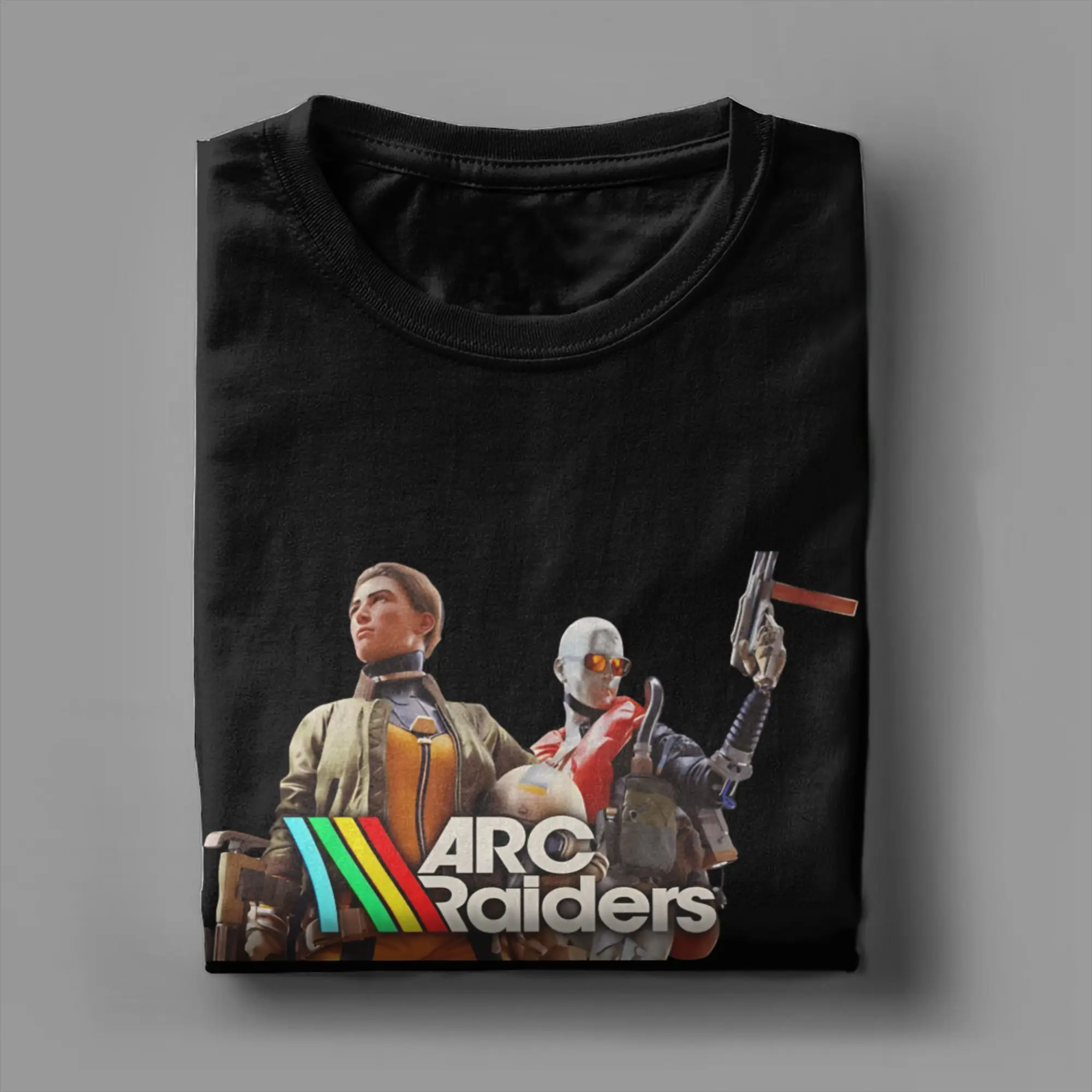 الرجال قوس غزاة مع سيليست و لانس تي شيرت ملابس علوية من القطن الفكاهة قصيرة الأكمام س الرقبة تيز تيشيرت صيفي #4