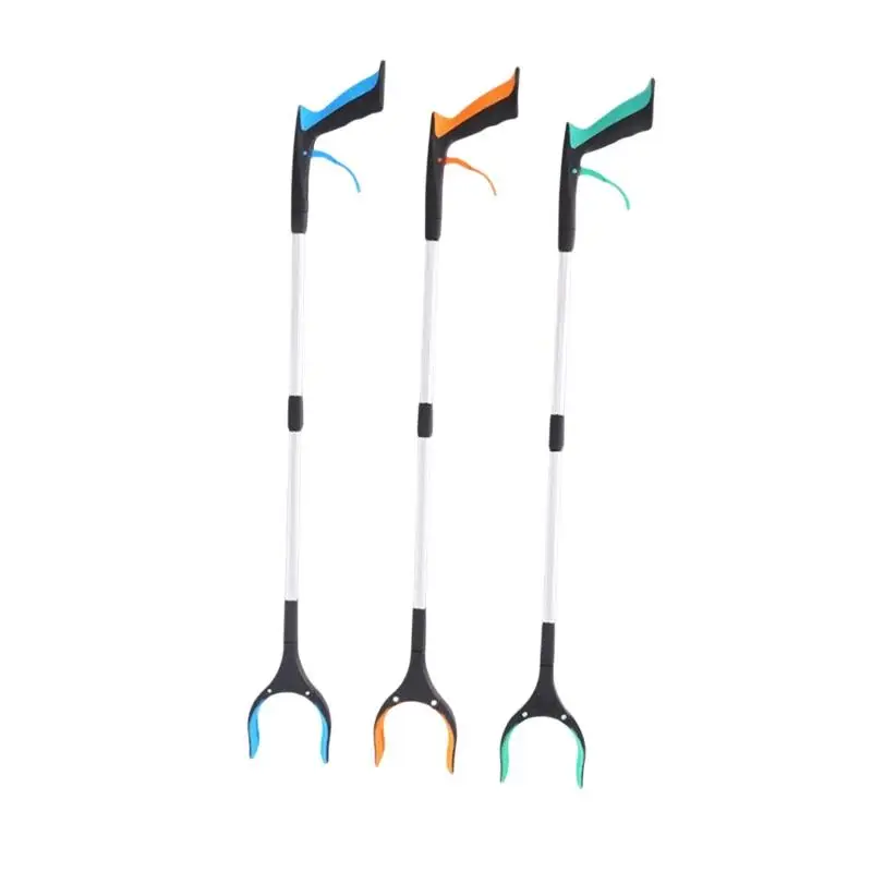 Garbage Picker Gripper With 360 ° Rotating Clip Trash Grabber Pick Up Tools 80cm Lightweight Foldable Gripper Extender Hand Tool