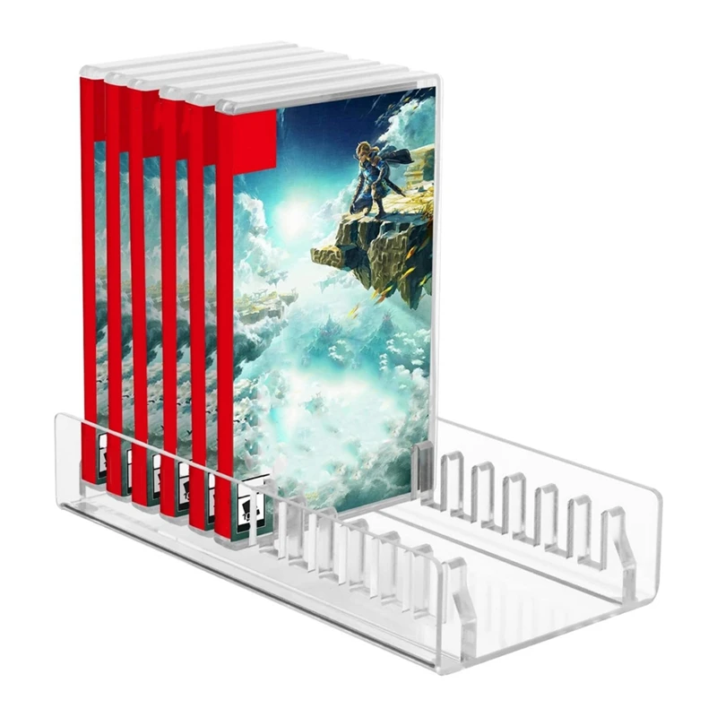 الذكية سطح المكتب بطاقة الألعاب حامل الصندوق لنينتندو سويتش كاسيت تخزين الرف لعبة القرص تخزين قوس حامل