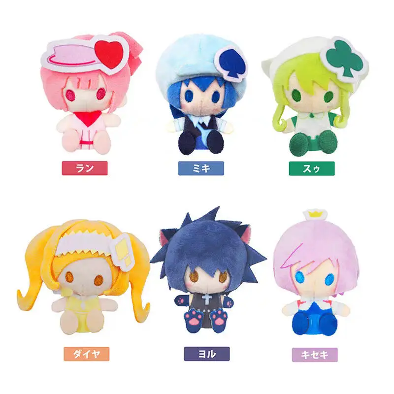 Плюшевый брелок-значок с персонажами аниме Shugo Chara My Guardian, подвеска для рюкзака, игрушка, подарки на день рождения для мальчиков и девочек
