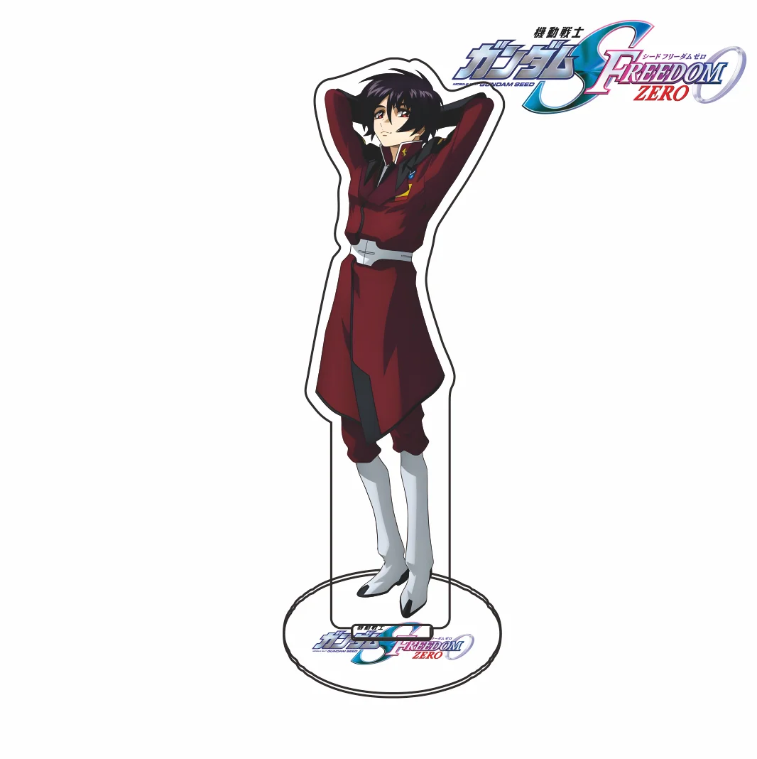 Mobile Suit Gundam SEED Freedom Acrylic Stand Double Sided Printed Anime Figure Desk Decor Collectible Gift keychain