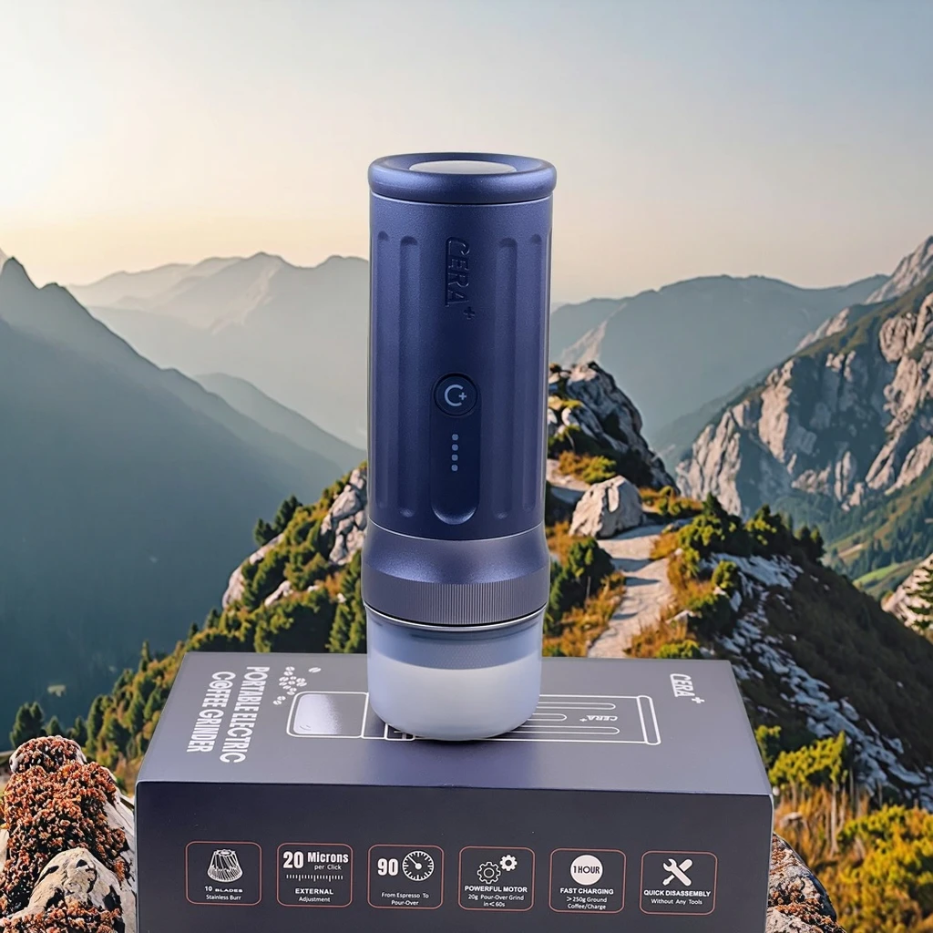 Electric Coffee Maker Portable Automatic Espresso Coffee Machine Outdoor Wireless USB 58mm Pod Basket Maker For Hotel PCM03S MAX
