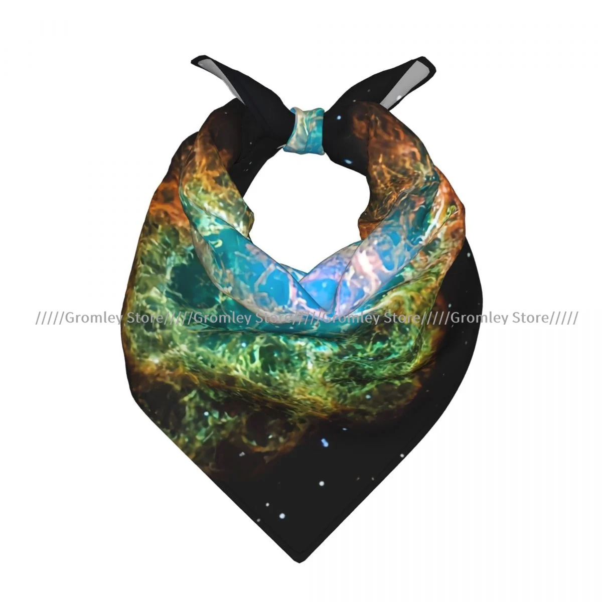 Crab Nebula In Early Age Clean Version Of Original Space Print Square Towel Multifunctional Neck Scarf Hair Bandana