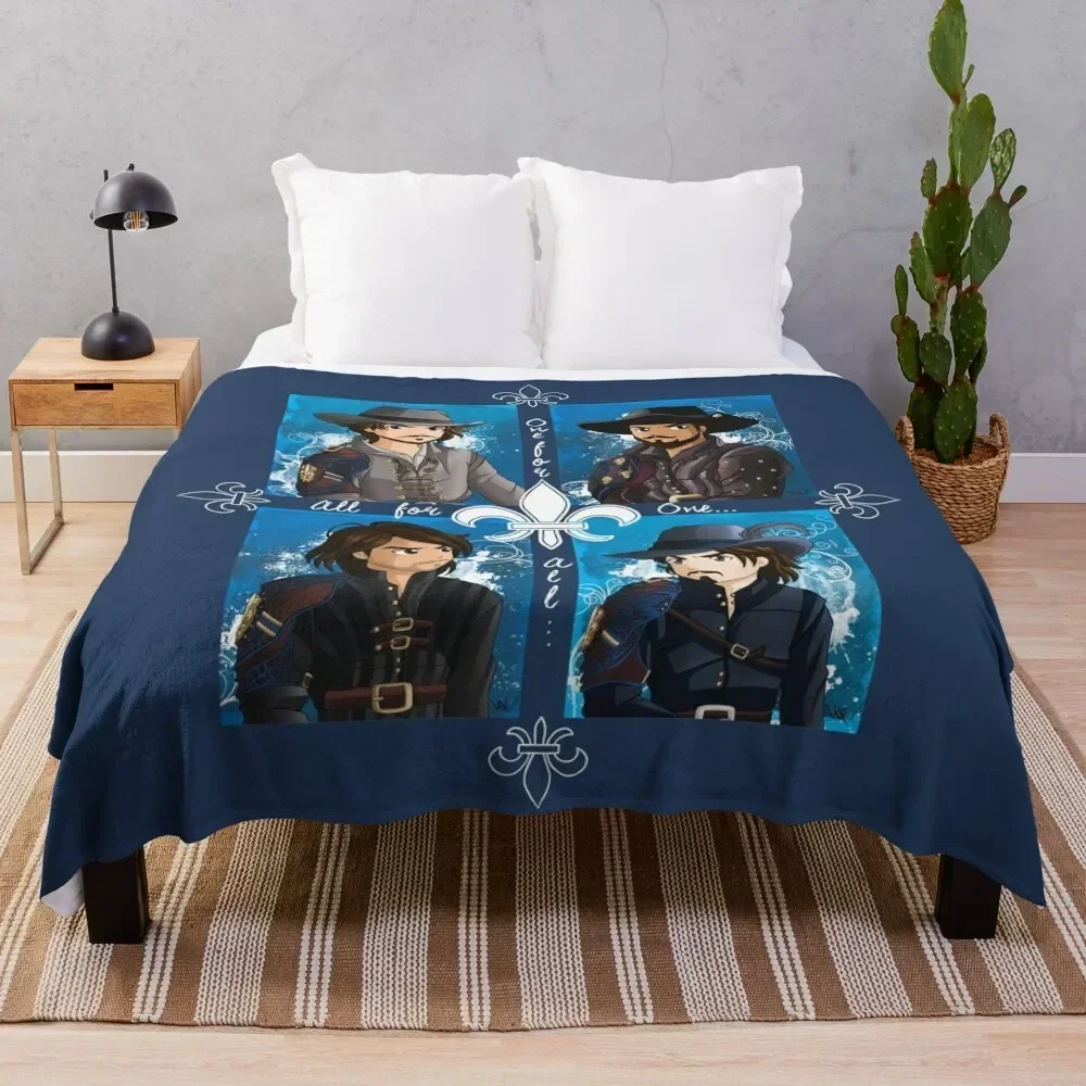 

The Musketeers season 3 Throw Blanket for winter Moving Soft Beds christmas decoration Blankets