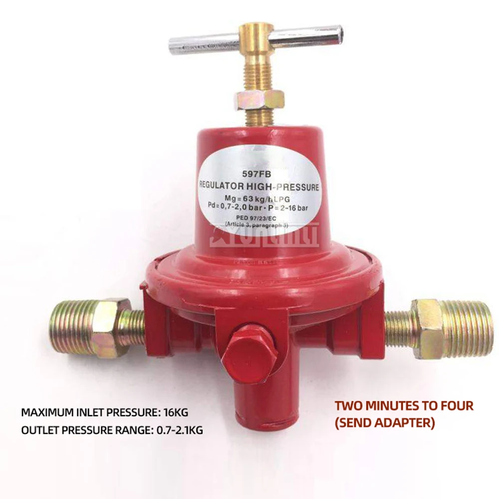 Wf597-A Gasifier Primary Pressure Reducing Valve 1584vn Gas Pipeline Pressure Regulating Valve Liquefied Gas Pressure Regulator