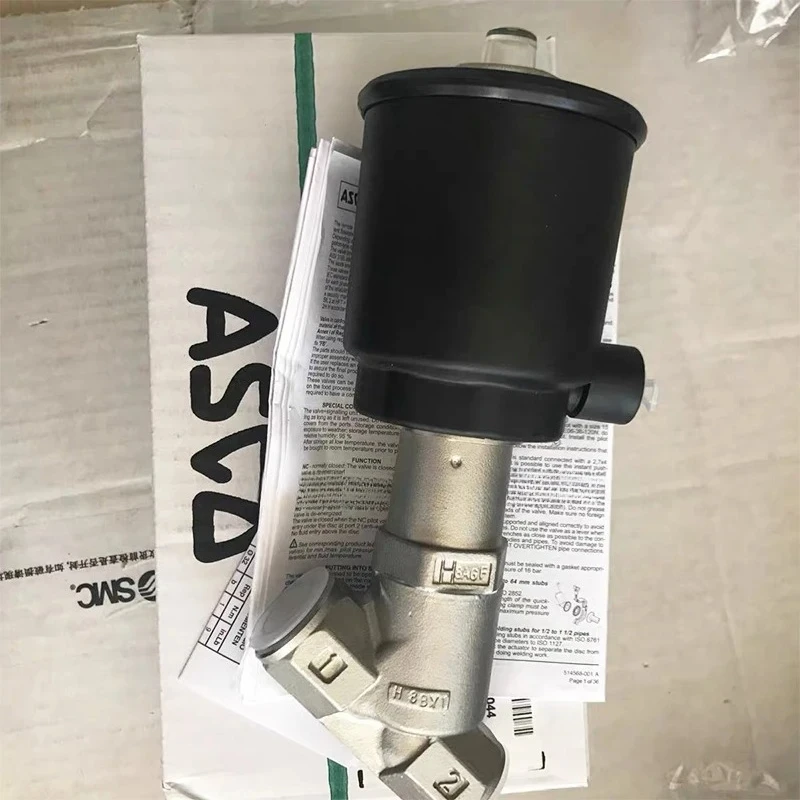 shengyu Original ASCO E290A393VI G1/2 Angle Seat Valve
