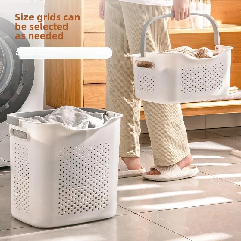 Star You Household Bathroom, Laundry Basket, Storage For In Different Zones, Light Luxury Dirty Clothes Basket