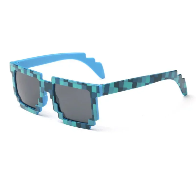 Mozaïek zonnebril Cool Party Vintage Shades brillen voor mannen Pixelated zonnebril grappige vrouwen bril