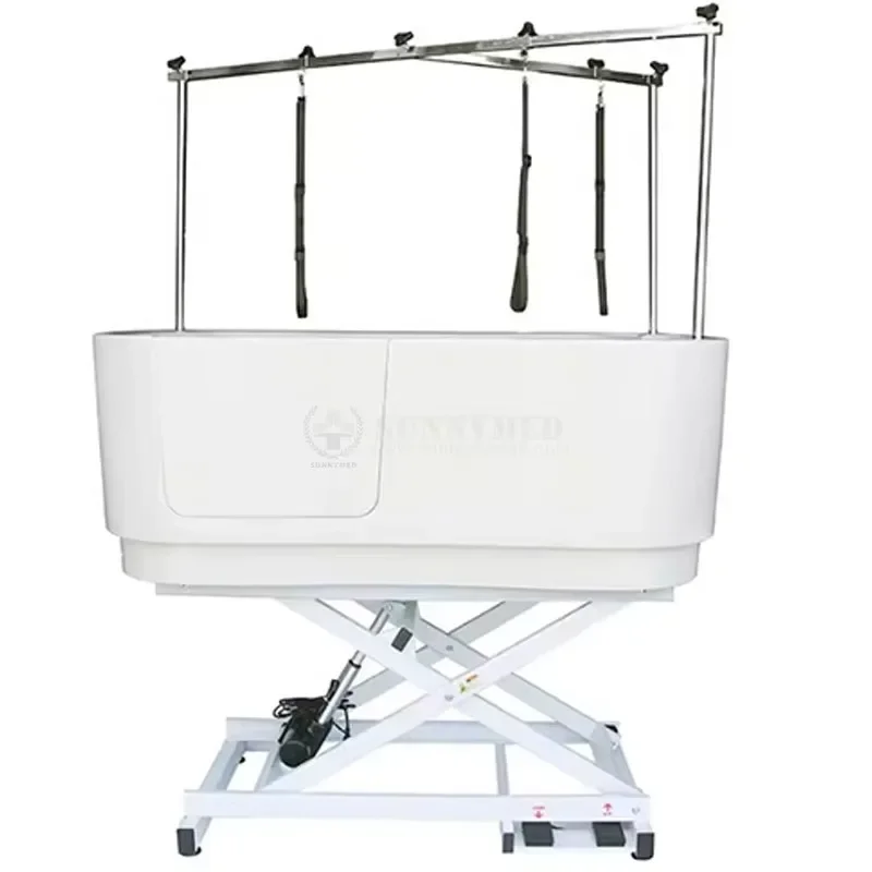 2026 White Color Dog And Cat Shower Bath Tub TUB For Pet Bathtub With Massage Home Or Pet Hospital Pet Grooming Tubs