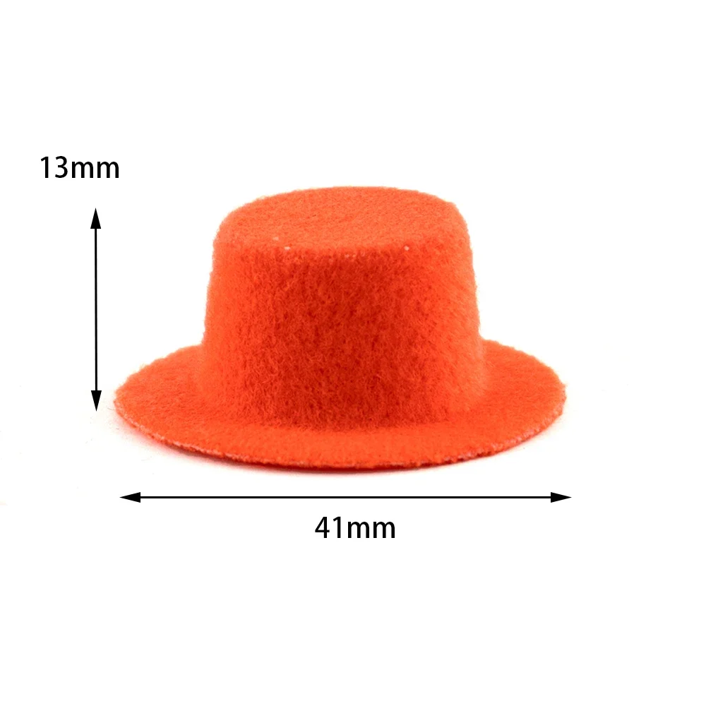 1/12 Dollhouse Miniature Gentleman Hat Mini Magic Hat Model Toy for Doll House Accessories Decoration