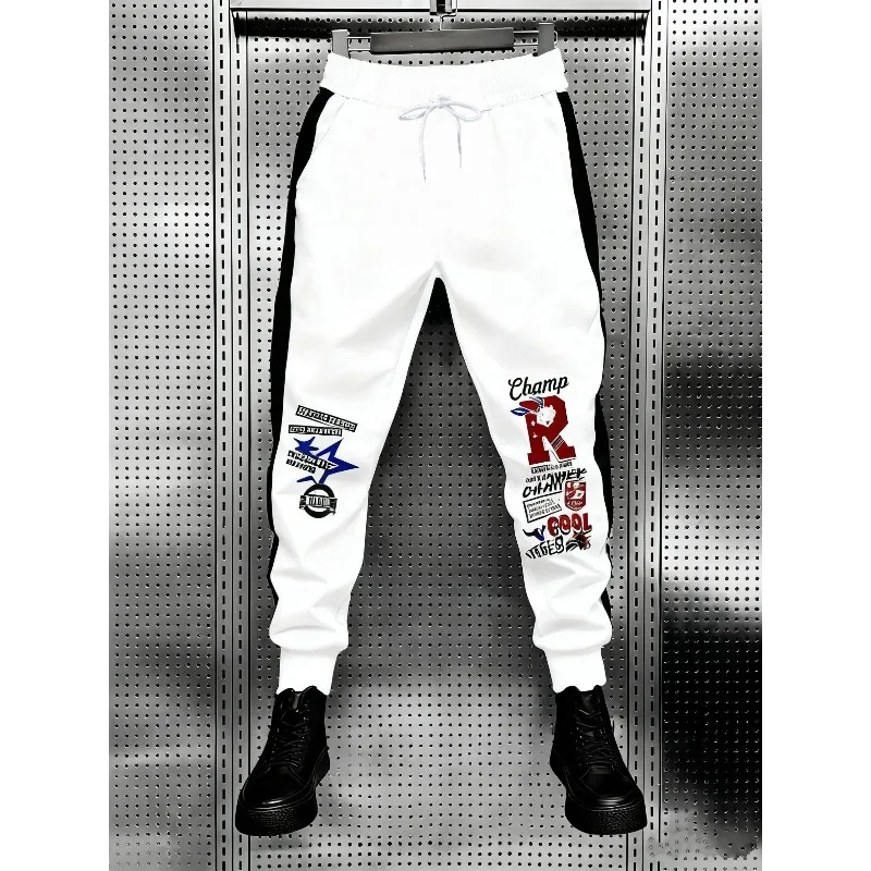 

Personalized Trendy American-Style Street Sweatpants, Hip-Hop Sports Pants with High-Quality 3D Printed Bottoms