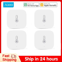 Original Aqara Temperature And Humidity Sensor ZigBee Smart Air Pressure Humidity Environment Monitor For Xiaomi Mi Home Homekit