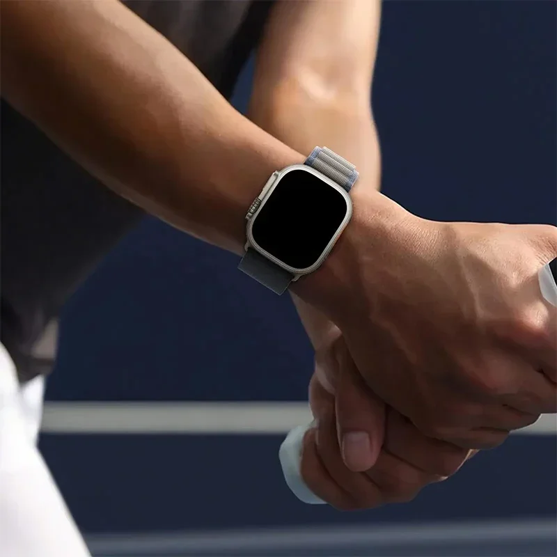 Alpine Loop Nylon Band for Apple Watch Strap 46mm 49mm 42mm 44mm 45mm 41mm 40mm C-Hook Bracelet iWatch Ultra 2 SE/10/9/8/7/6/5