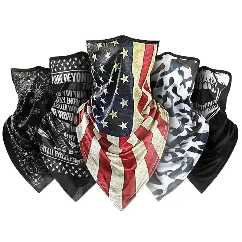 Cooling Neck Gaiter Bandana Breathable Quick-Drying Sun Protection Scarf for Motorcycle Riding Outdoor Activities