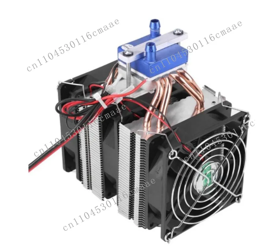 12V 120W Semiconductor Refrigeration Cooler Air Cooled Radiator Water Cooler Cooling Module